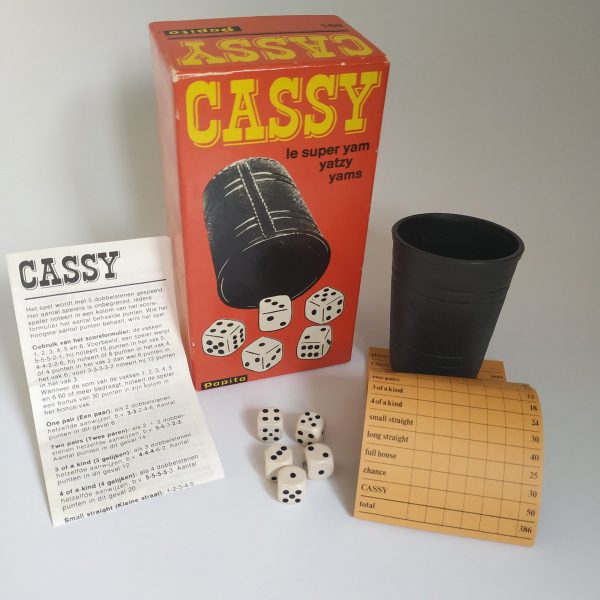 Dobbelsteen spel Cassy – 1976 (1)