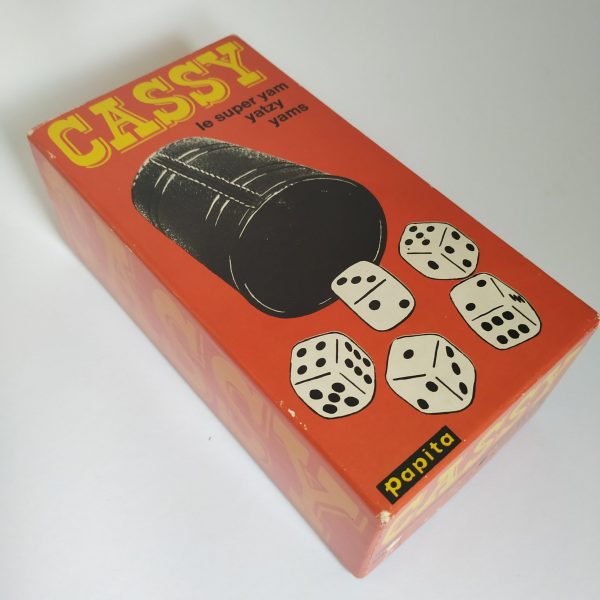 Dobbelsteen spel Cassy - 1976 (2)