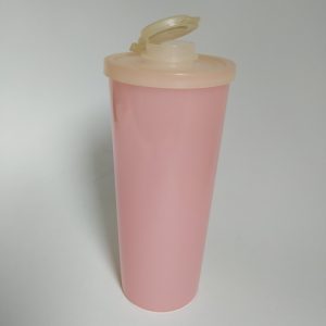 Vintage Beker Tupperware met deksel en sluiting