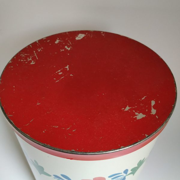 Blik Tomado Boerenbont hoogte 28,5 cm -diameter 21cm (2)