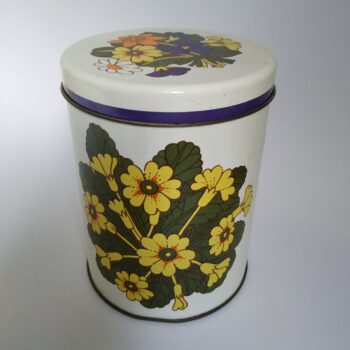 Vintage Blik Bloemen