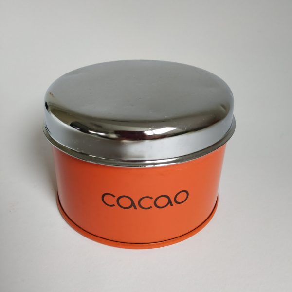 Blik oranje cacao (1)