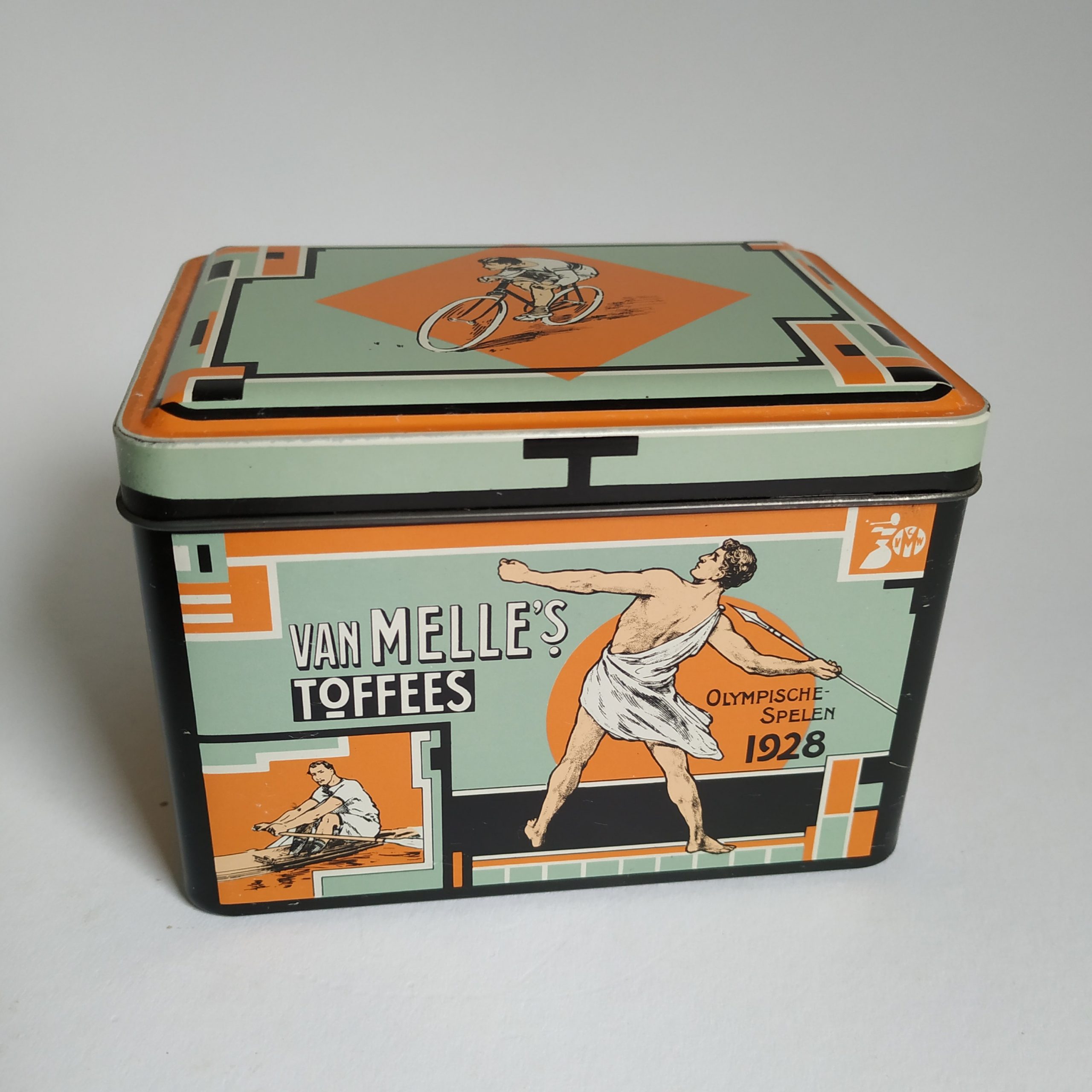 Vintage Blik Melle's Toffees - het Queens Vintage