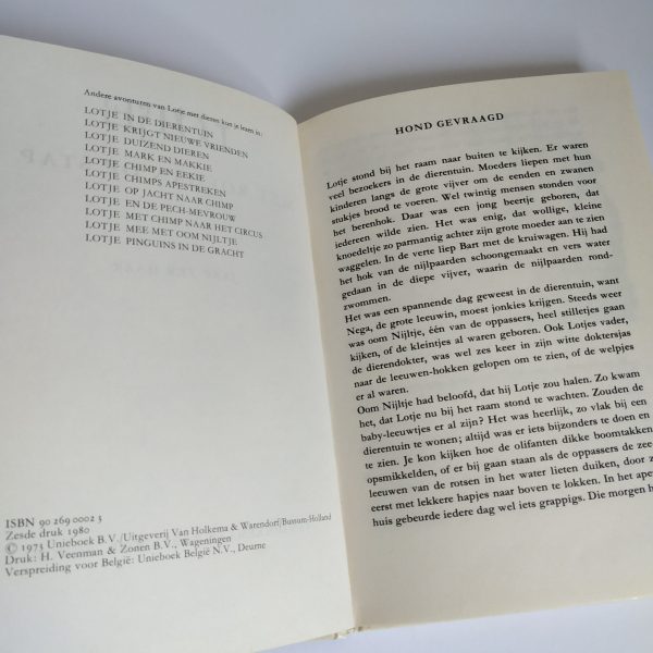 Boek Lotje met Roegan op stap – 1980 (4)