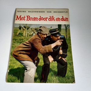 Vintage Boek Swiebertje - Met Brom Door Dik en Dun