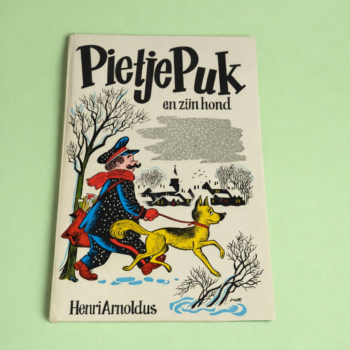 Vintage boek Pietje Puk en zijn hond