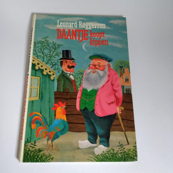 Boek (hardcover) Daantje koopt kippen – 1973 (1)