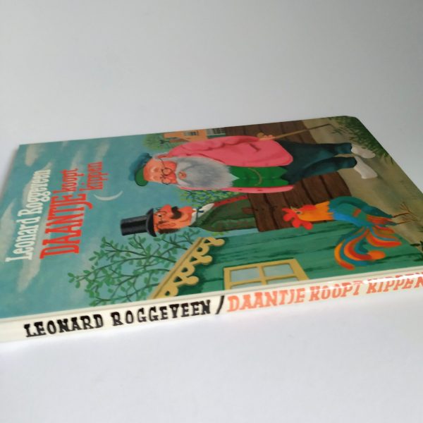 Boek (hardcover) Daantje koopt kippen – 1973 (2)