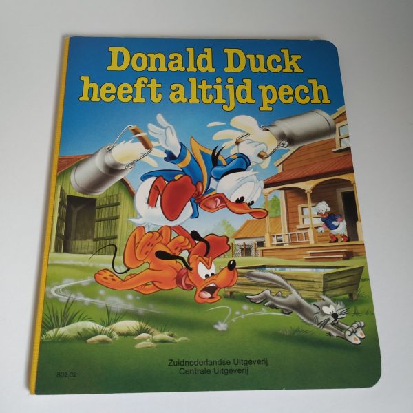 Boek (hardcover) Donald Duck heeft altijd pech – 1984 (1)