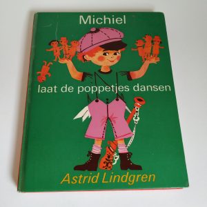 Vintage Boek Michiel Laat de Poppetjes Dansen