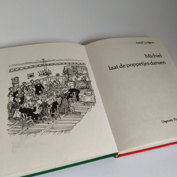 Boek (hardcover) Michiel laat de poppetjes dansen (1973)