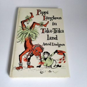 Vintage Boek Pippi Langkous in Taka Tuka Land