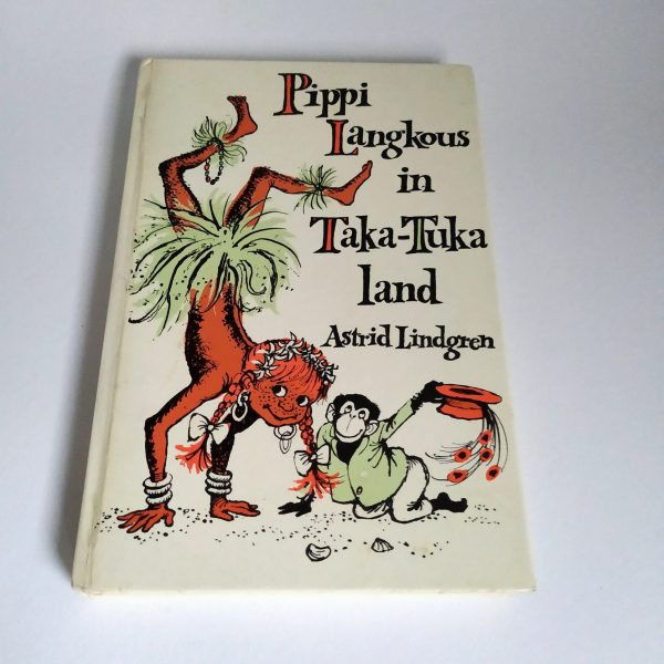 Boek (hardcover) Pippi Langkous in Taka-Land – 1974 (1)