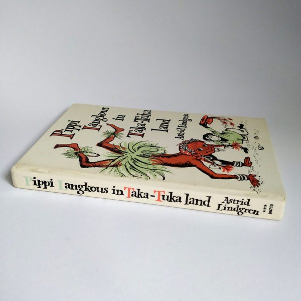 Vintage Boek Pippi Langkous in Taka Tuka Land