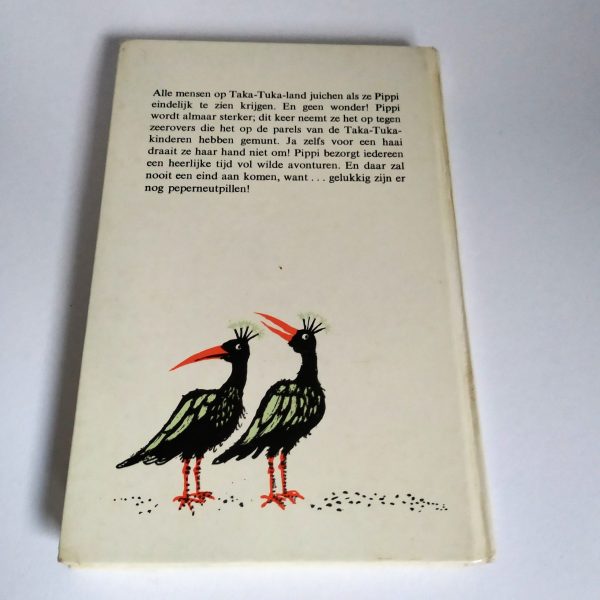 Vintage Boek Pippi Langkous in Taka Tuka Land