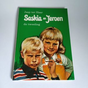 Vintage Boek Saskia en Jeroen de Tweeling