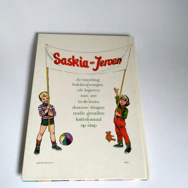 Boek (hardcover) Saskia en Jeroen de tweeling (3)