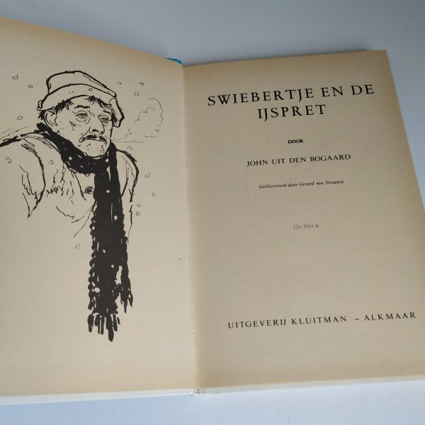 Vintage Boek Swiebertje en de IJspret