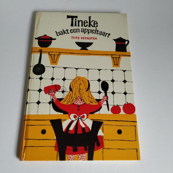 Vintage Boek Tineke Bakt een Appeltaart