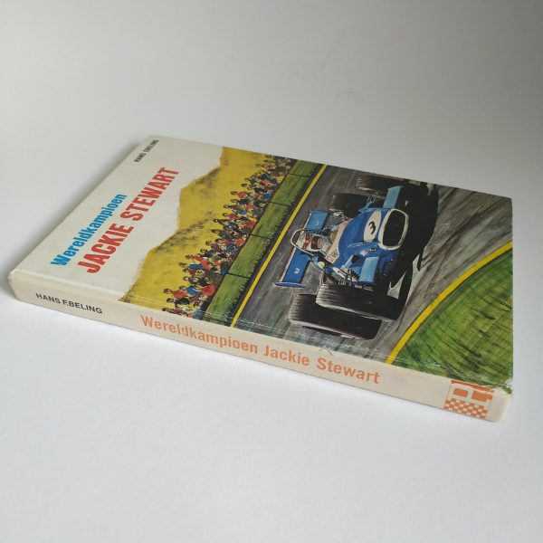Boek ( hardcover) Wereldkmpioen Jackie Stewart- 1970 (2)
