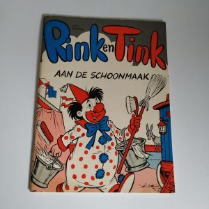 Vintage Boekje Rink en Tink aan de Schoonmaak
