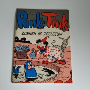 Vintage Boekje Rink en Tink Zoeken de Zeeleeuw