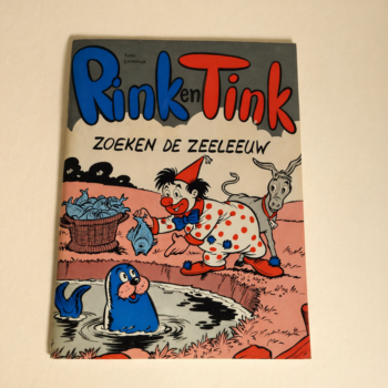 Vintage Boekje Rink en Tink zoeken de zeeleeuw