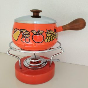 Vintage Fondue set jaren 70