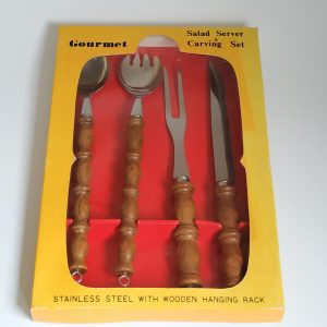 Vintage Salad Server en Carving Set