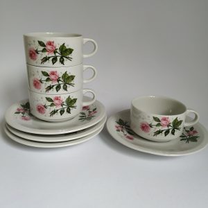 Vintage Kop en Schotel Villeroy & Boch Septfontaines