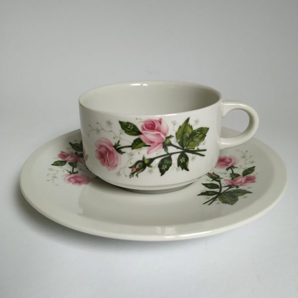 Kop en schotel 4 stuks – set prijs Vintage Villeroy & Boch Septfontaines (3)