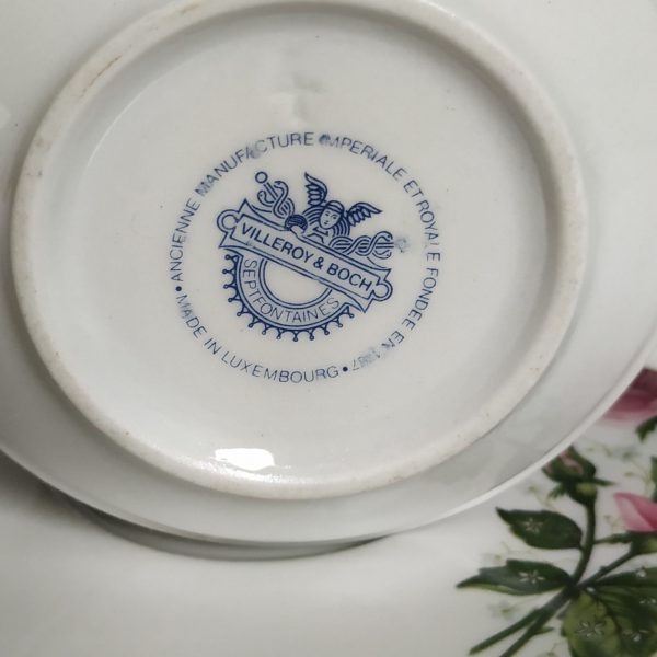 Kop en schotel 4 stuks – set prijs Vintage Villeroy & Boch Septfontaines (4)