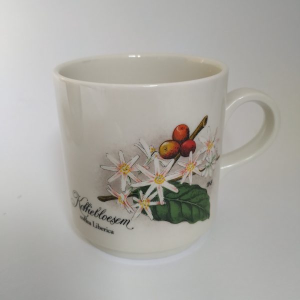 Mok 2 stuks – set prijs Vintage Villeroy & Boch koffiebloesem en koffietak (2)