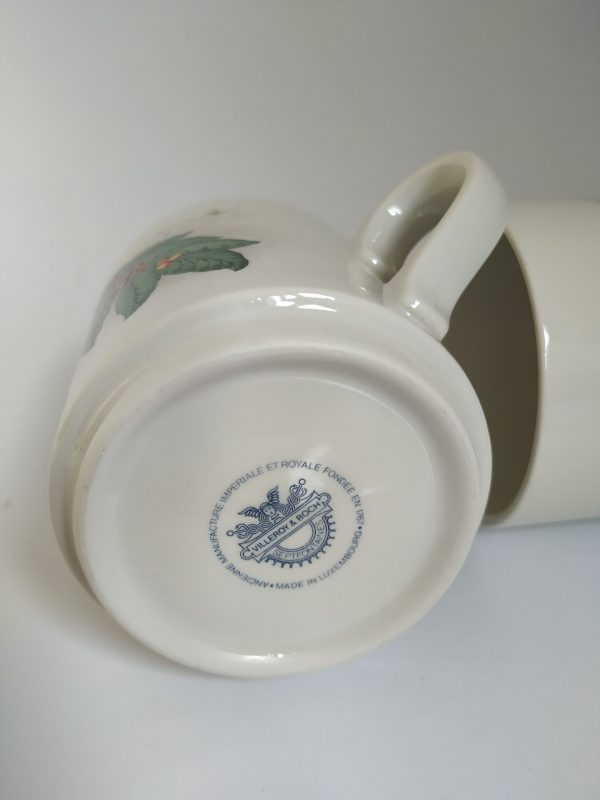 Mok 2 stuks – set prijs Vintage Villeroy & Boch koffiebloesem en koffietak (4)