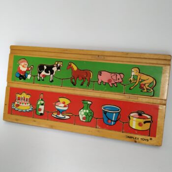 Vintage Noppen Puzzel Simplex Toys