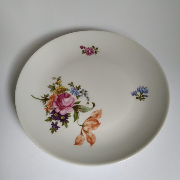 Ontbijtbordjes 6 stuks met bloemen erop – diameter 19cm – JLMENAU (2)