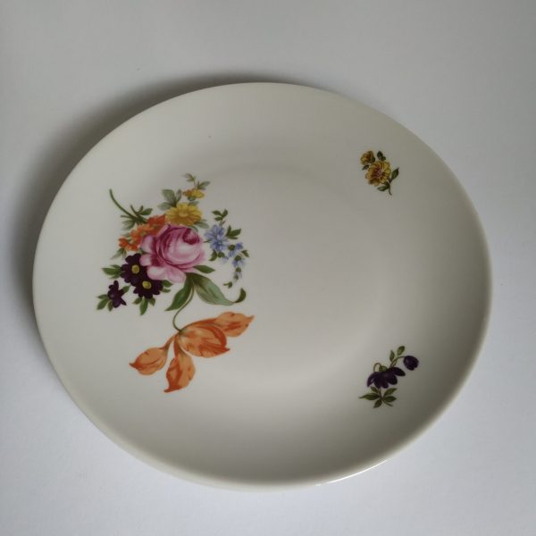 Ontbijtbordjes 6 stuks met bloemen erop – diameter 19cm – JLMENAU (3)