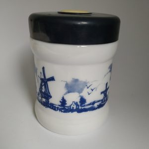 Vintage Opaline Sigarenpot Valkenswaard Holland