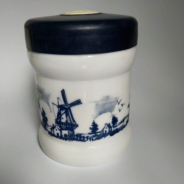 Vintage Opaline Sigarenpot Valkenswaard Holland