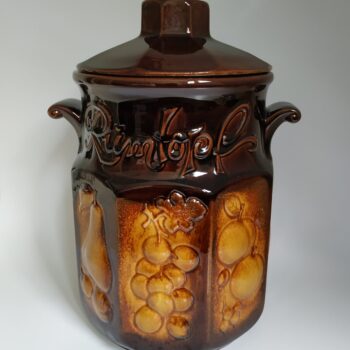 Vintage Rumtopf Scheurich Keramik