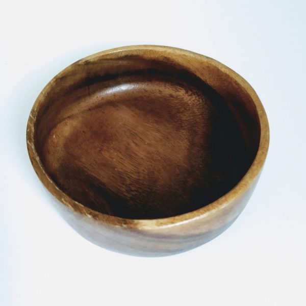 Snackschaal rond Hout diameter 15 cm (2)