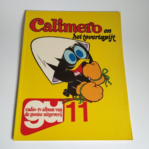 Vintage Stripboek Calimero en het Tovertapijt