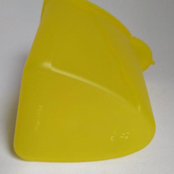 Strooier van tupperware – geel – hoogte 12 cm (3)