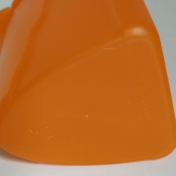 Strooier van tupperware – oranje – hoogte 12 cm (3)