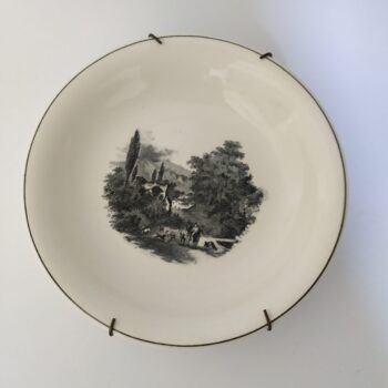 Vintage Porselein Wandbordje