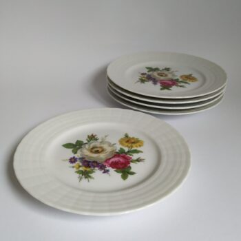 Vintage Gebaksbordjes Hutschenreuther Germany