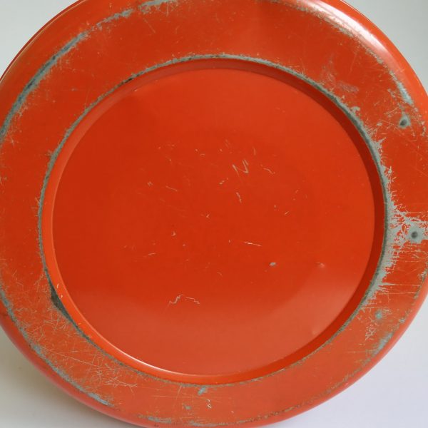 Prullenbak Brabantia(oranje-paars) diameter 24 cm – hoogte 32 cm (3)