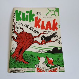 Vintage Kinderboek Klik en Klak en de Kraai