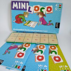 Mini Loco Kleuterpakket 4-5 jaar rekenen taal lezen