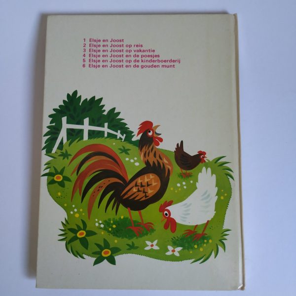 Vintage Kinderboek Elsje en Joost op de kinderboerderij